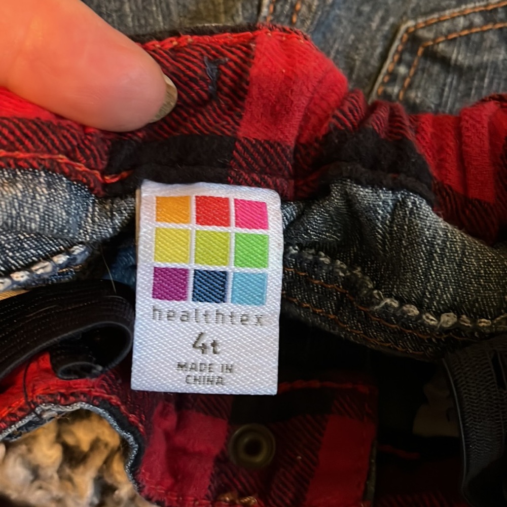 Toddler patchwork jeans 4T - Picture 6 of 6